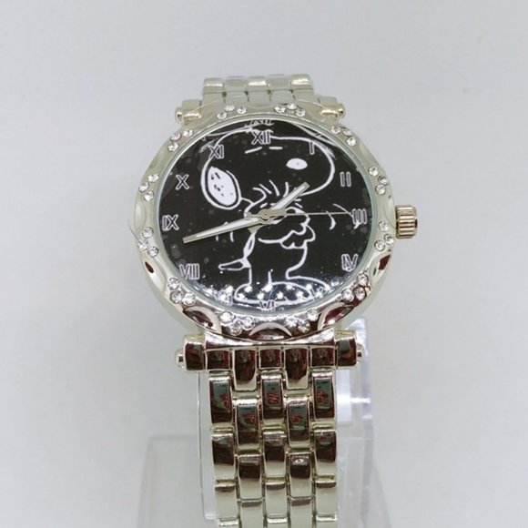SOLDSnoopy and Woodstock Watch Austrian Crystal - Picture 7 of 8